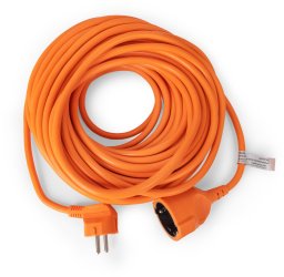 ENTAC Entac ESECG1.5-20 rozgałęziacz 20 m 1 x gniazdo sieciowe Wewnętrzna Pomarańczowy