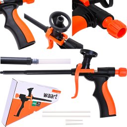 Jufisto JUFISTO Pistolet Do Pian PU Do Montażu Okien Drzwi Piana Montażowa