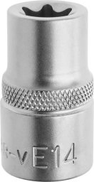Jufisto JUFISTO Nasadka Torx Zewnętrzna E14 1/2"""" Do Śrub Torx Mechanika
