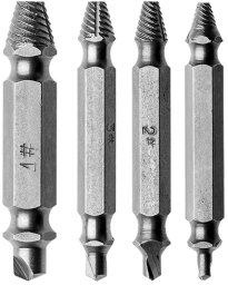 Drel DREL Wykrętaki Do Urwanych Śrub M5-M14 4szt Do Zerwanych Śrub Warsztat