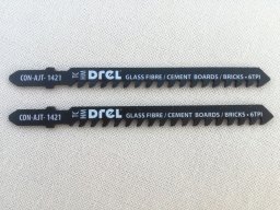 Bruzdownica Drel DREL Brzeszczoty Do Wyrzynarki 75mm Typ T 6TPI Do Cegły Gipsu 2szt