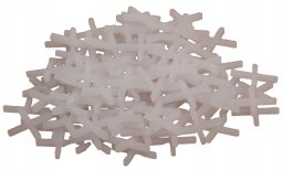 Drel DREL Krzyżyki Do Glazury 4mm 100szt Białe Do Układania Płytek