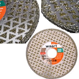 Waart WAART Tarcza diamentowa 125mm do cięcia i szlifowania gres beton glazura
