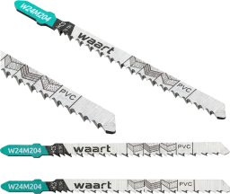 Waart WAART Brzeszczot wyrzynarki T 75mm 10TPI zęby odwrócone do paneli drewna