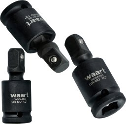 Waart WAART Przegub Kulisty Udarowy 1/2"""" CrMo Przegub Cardana Do Nasadek