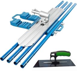 Waart Listwa Wibracyjna Do Betonu 120x20cm Łata Do Wygładzania Ręczna 7m