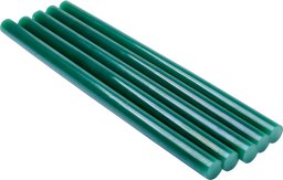 Wkłady klejowe Drel 11 mm x 200 mm zielone 5 szt.