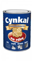 MALEXIM GRUNTOEMALIA AKRYLOWA CYNKAL 2,5L SZARY ANTRACYT RAL 7016