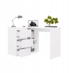 Biurko Nicea Białe 120 cm x 48 cm