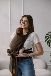 Kavka Nosidełko Kavka Handy Pro: Heban Linen Regulowane