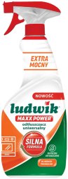 Ludwik Ludwik Maxx Power Odtłuszczacz Uniwersalny Extra Mocny Spray 600ml