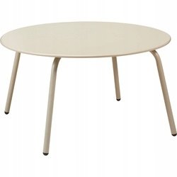 ProGarden Okrągły stolik stalowy tarasowy RONDO, Ø 70 cm x 40 cm