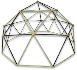 LeanToys Kopuła Wspinaczkowa Ogrodowa Dla Dzieci Plac Zabaw 300x143 cm 10FT