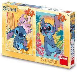 Dino Toys Puzzle Disney Zakochany Stitch 2w1 24 i 48el (8590878361133)