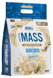 Applied Nutrition Applied Nutrition - Gainer, Critical Mass Professional, Wanilia, Proszek, 6000g