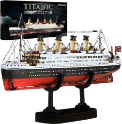 Piececool Piececool Puzzle Metalowe Model 3D - Statek Titanic