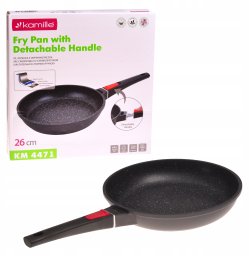 Patelnia Kamille Panna 26 cm z uchwytem do demontażu 4471 KAMILLE 4471 (5904734061755)
