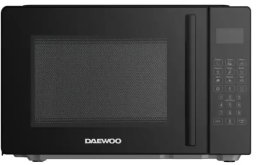 Kuchenka mikrofalowa Daewoo Kuchenka mikrofalowa KOR 6D2BK 700 W 20 L wyposażona w wyświetlacz LED KOR 6D2BK (6426980750331)