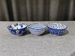 Eva Solo Miska porcelanowa 3 różne wzory 5 5 x 11 5 x 11 5 cm KITCHEN&GO 8445393250359 (8445393250359)