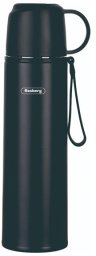 Mediclinics Termoss stal nierdzewna 0.5 L czarny Rosberg 55R52010FB 55R52010FB (3800237047093)