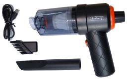 Odkurzacz ręczny Aptel Auto odkurzacz Rosberg R51001PV 6W 0.1L ładowalny czarny 55R51001PV (3800237045839)