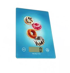 Waga kuchenna Kiwi Waga kuchenna Voltz OV51651KD do 5 kg. 2xAAA baterie 20.0x14.6x1.8mm ekran LCD wirniki 5R1651KDDN (3800235308950)