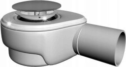 AKCES SYFON BRODZIKOWY do BRODZIKA fi50 CZYSZCZONY OD GÓRY DUŻY PRZEPŁYW KOSZYK