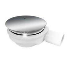 Syfon AKCES SYFON BRODZIKOWY fi90 NISKI 5cm 50mm CZYSZCZONY OD GÓRY SLIM SZYBKI 42l/MIN