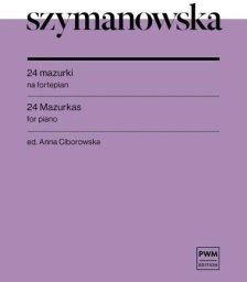 Polskie Wydawnictwo Muzyczne 24 mazurki nuty na fortepian