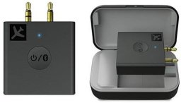 Adapter bluetooth 1Mii Transmiter nadajnik Bluetooth 2xAUX Jack 3,5mm 1Mii 10m zasięgu Powerbank