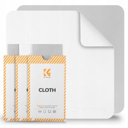 Kf 3x Ściereczka Mikrofibra 30x30cm 200gsm Do Optyki Aparatu Obiektywu Ekranu / Kf08.088