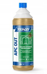 Tenzi Koncentrat do mycia fasad, elewacji, tarasów TENZI, Apc Out, anglojęzyczna etykieta, 1l