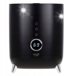 Nawilżacz powietrza Adler AD 7972 Nawilżacz ultradźwiękowy LED dyfuzor nawilżacz powietrza Czarny