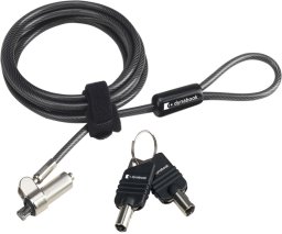 Linka zabezpieczająca Compulocks Blokoada Ultra Slim Keyed Cable Lock Toshiba 2m PA5364U-1KCL
