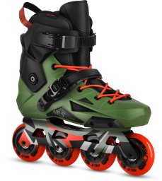 Nils Extreme NA1601 ŁYŻWOROLKI SLALOMOWE SLAYD ZIELONE ROZM. 39 NILS EXTREME