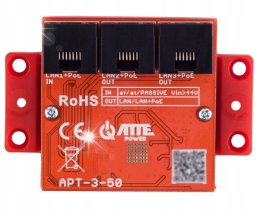 Switch Atte Switch PoE 3 portowy 10/100/1000Mbps, extender APT-3-50