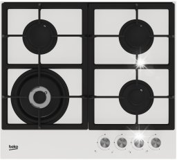 Płyta grzewcza Beko Płyta gazowa Beko HILW 64225 SW palnik WOK 60 cm