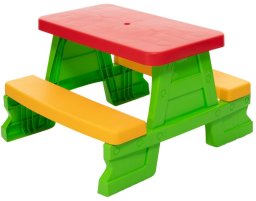 Joki Zestaw Stolik Ogrodowy z Ławeczkami Dla Dzieci Dorex Zielony 5067 Dorex
