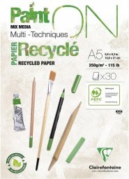 Clairefontaine Blok A5 250g 30ark
