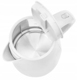 Czajnik Camry Czajnik elektryczny bezprzewodowy plastikowy 1,7L 2200W biały