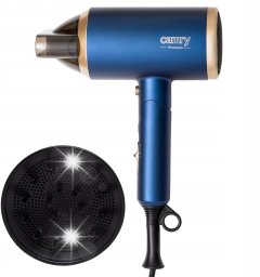 Suszarka Camry Suszarka do włosów 1800W z dyfuzorem jonizacja zimny nawiew składana rączka