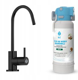 Dafi System Filtrujący Dafi FLOW COMFORT DC10 + Kran ALTO Czarny