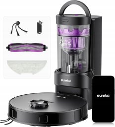 Robot sprzątający Eureka Eureka E20 Evo Plus Robot Odkurzający Myjący Stacja 10000 Pa Bezworkowy