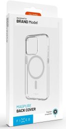 Tylny pokrowiec FIXED MagPure z obsługą MagSafe pro Samsung Galaxy A17 4G/5G przezroczysty
