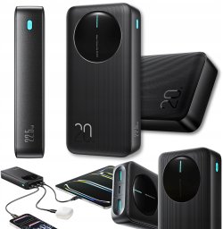 Powerbank Joyroom Powerbank Joyroom JR-PBF14 Pro 22,5W 20000mAh z wyświetlaczem cyfrowym 2x USB-A 1x USB-C - czarny