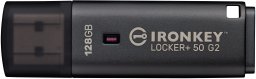 Pendrive Kingston 128GB IronKey Locker Plus 50 G2 FIPS 197