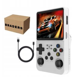 Przenośna Konsola Retro 15000 Gier Linux 64GB IPS 3,5 Gameboy PS1 Braders