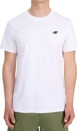 4f Koszulka męska 4F M3341 biała 4FWMM00TTSHM3341 10S 2XL