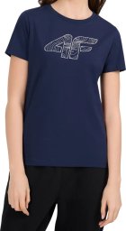 4f Koszulka damska 4F F3309 granatowa 4FWMM00TTSHF3309 31S 2XL