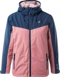 Eevi Dziecięca kurtka ocieplana Martes essentials MAKIO JR insignia blue/mesa rose rozmiar 140 [cze]